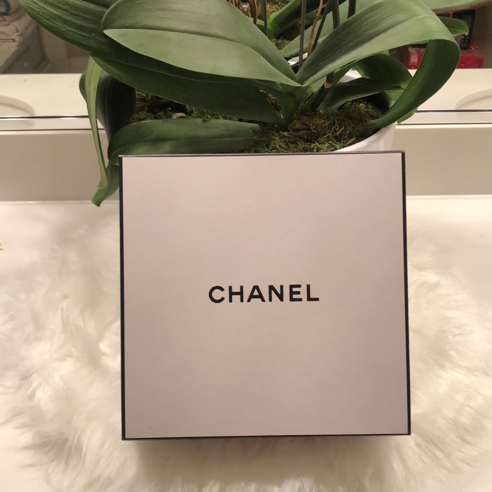 CHANEL Authentic Empty Gift Box Tissue and Ribbon